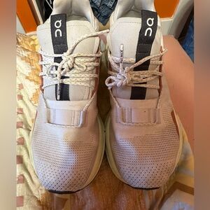On cloud sneakers GUC with some minor spots on fabric